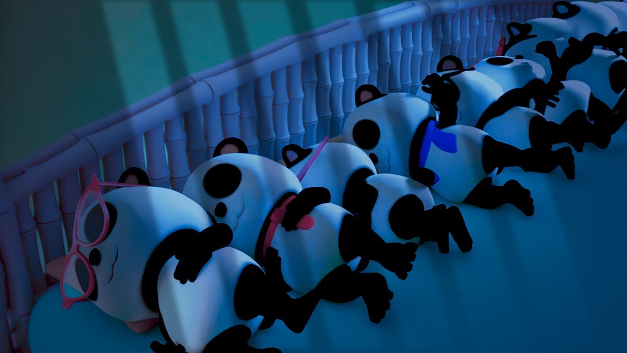 Diez en la cama | Dibujos animados | Educación | Baby Bao Panda Español | Rimas para niños