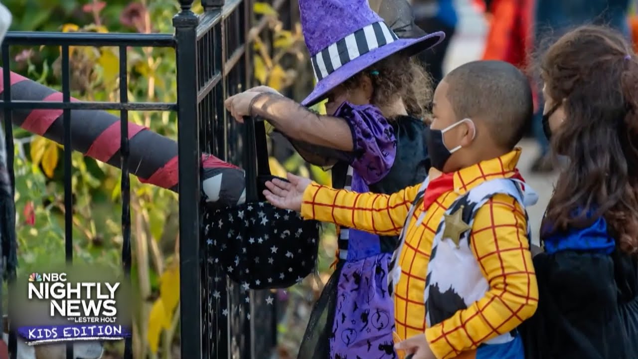 Ghouls, goblins and witches, oh my! Learn the history behind Halloween | Nightly News: Kids Edition