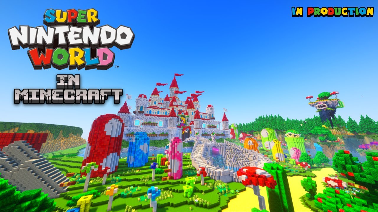 Minecraft Super Nintendo World | Teaser Showcase