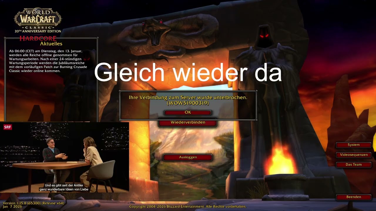[SAUERCROWD] Tag 16 WOW Hardcore Event | lvl 10 Nachtelf Druide - Bär am Start [2/2] | 11.01.26