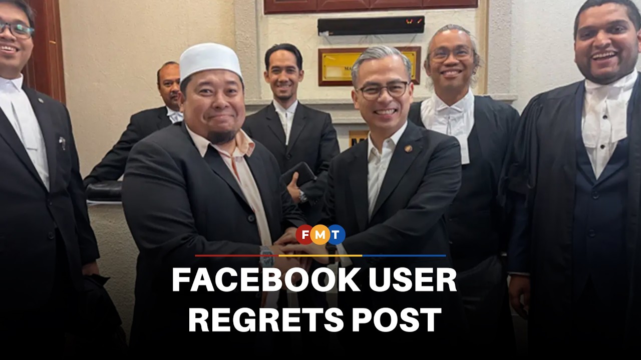 Użytkownik Facebooka przyznaje, że Fahmi nie wygłosił przem&oacute;wienia politycznego w meczecie i żału...