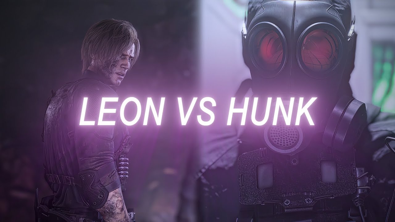 Leon Cooked HUNK 💀🔥 | Resident Evil [4K] Edit 