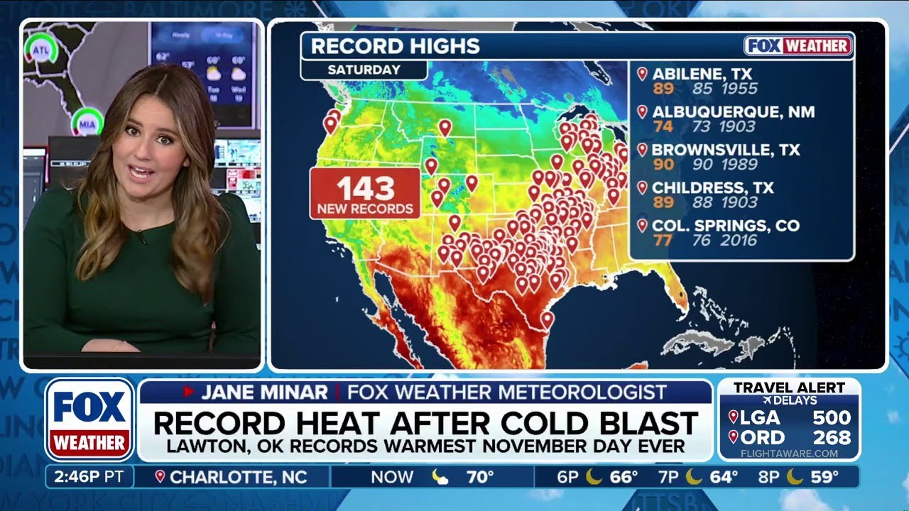 Record-breaking Heat Is On The Way Following A Cold Blast