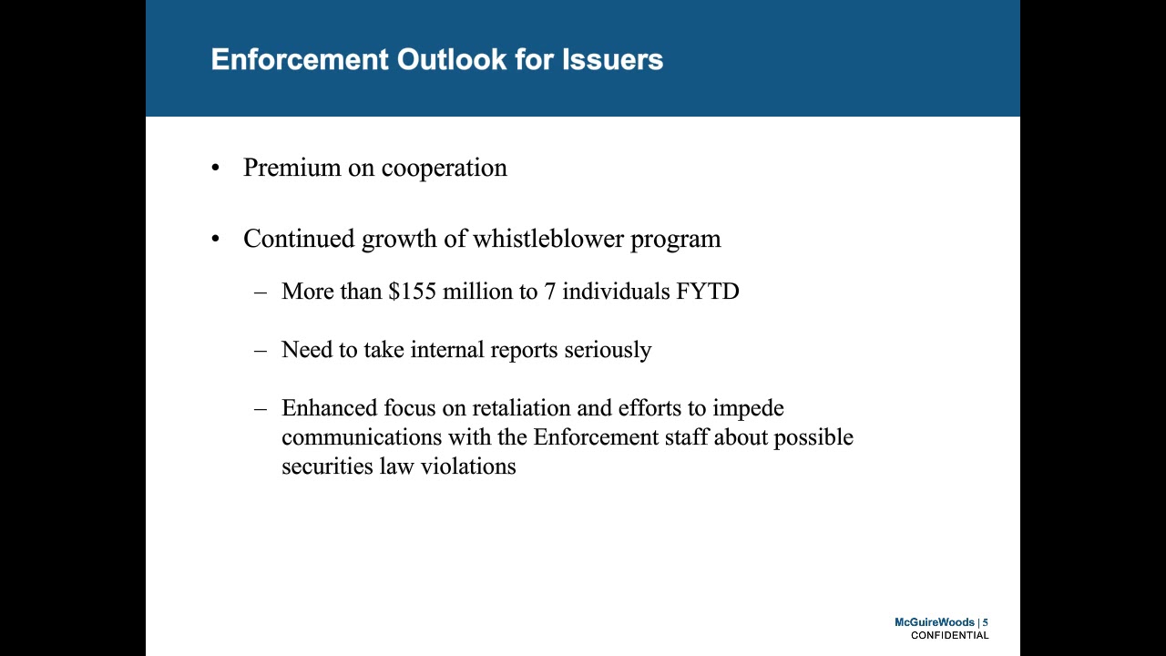 SEC Compliance and Disclosure Update: Nov. 2020