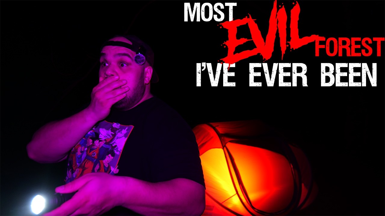 TERRIFYING CAMPING trip to the HAUNTED CULT Forest!