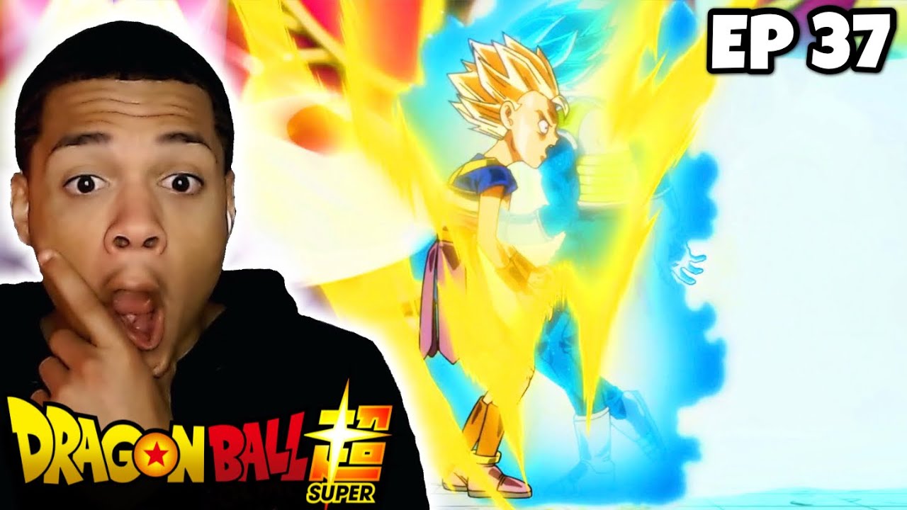 ВЕГЕТА ПРОТИВ КАББЫ!!! | Реакция на 37 серию Dragon Ball Super!