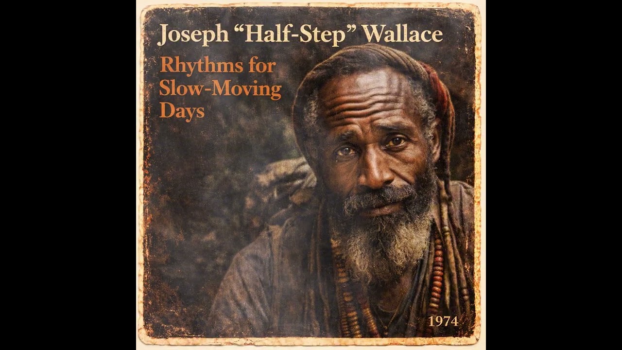 Roots Reggae (1974) [Unreleased Album] JOSEPH “HALF-STEP” WALLACE – Rhythms for Slow-Moving Days