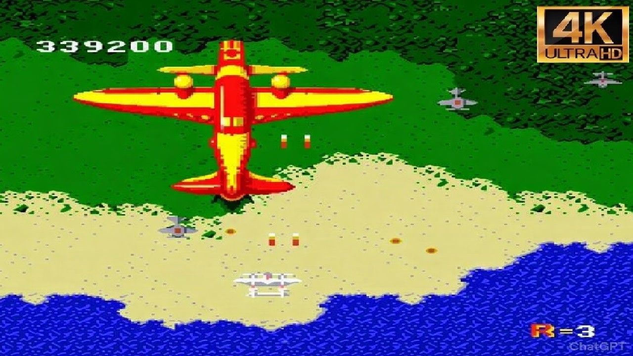 1942 (Japan, USA) (NES) Retro Console Gameplay All Bosses Fangame Nostalgia Gaming Longplay 4K