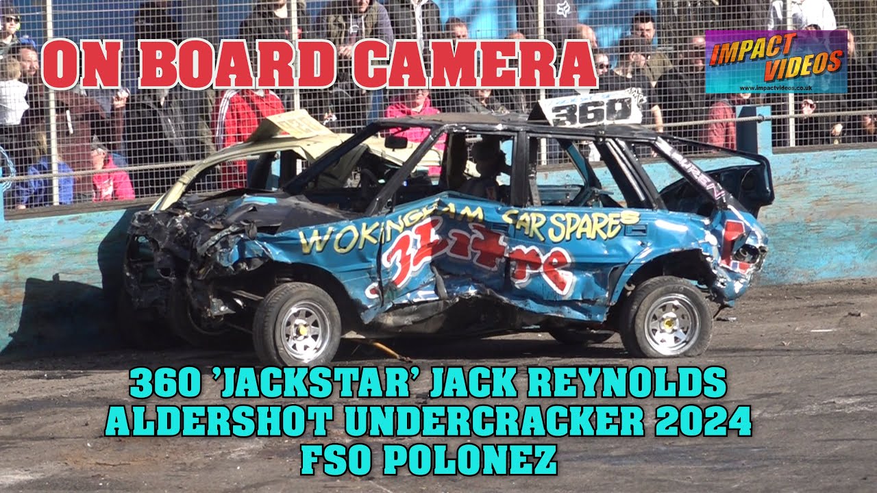 On Board Camera with 360 Jackstar Aldershot Undercracker 2024 FSO Polonez