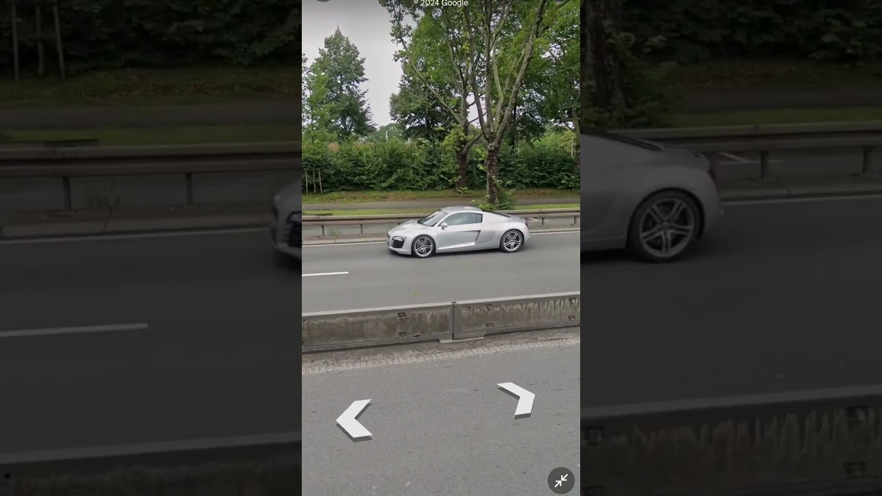 Audi R8 on Google Maps #music #automobile #gladbeck #b224