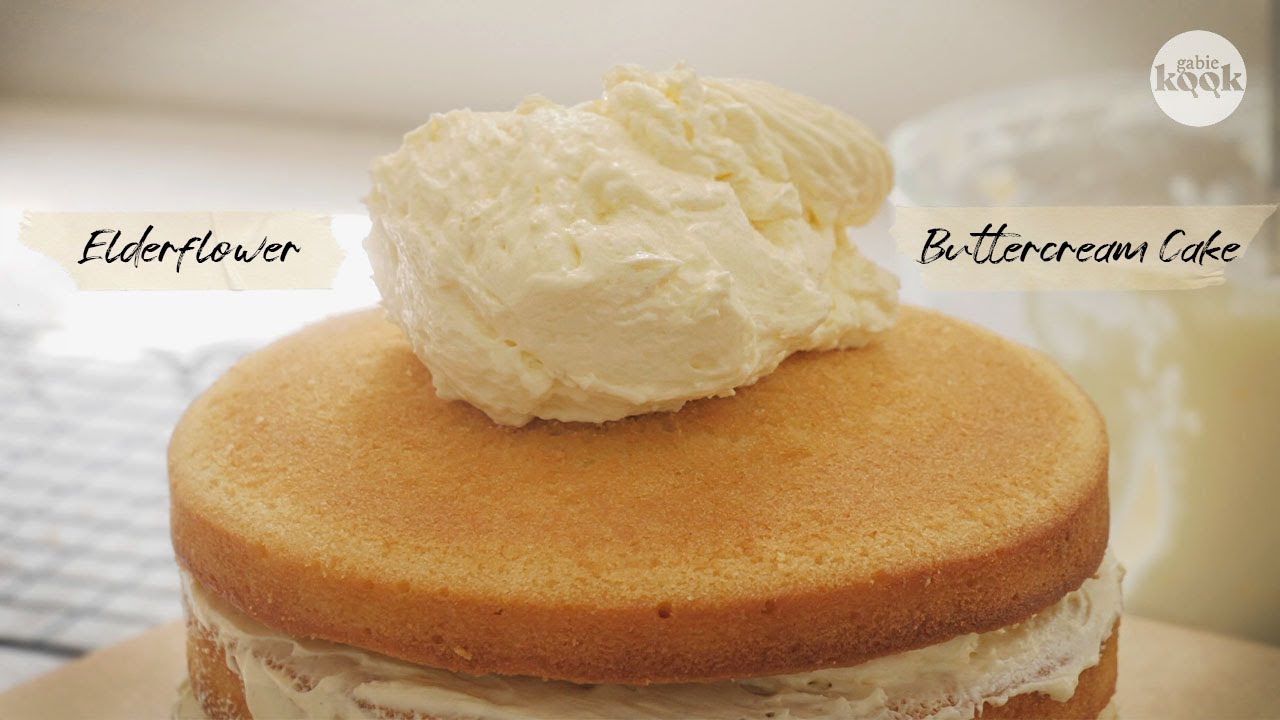 버터크림 듬~뿍 올린 영국식 케이크🧁