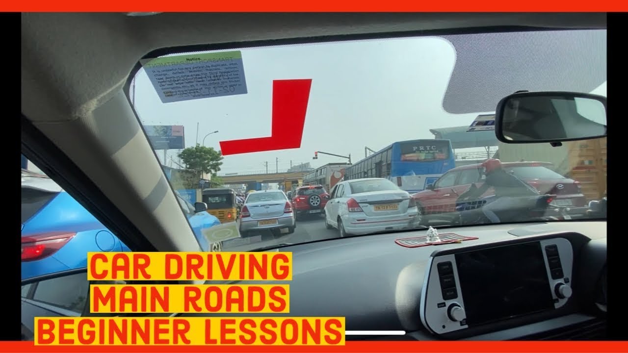 Car Driving Lessons in Main roads - Things to know for smooth Car Driving
