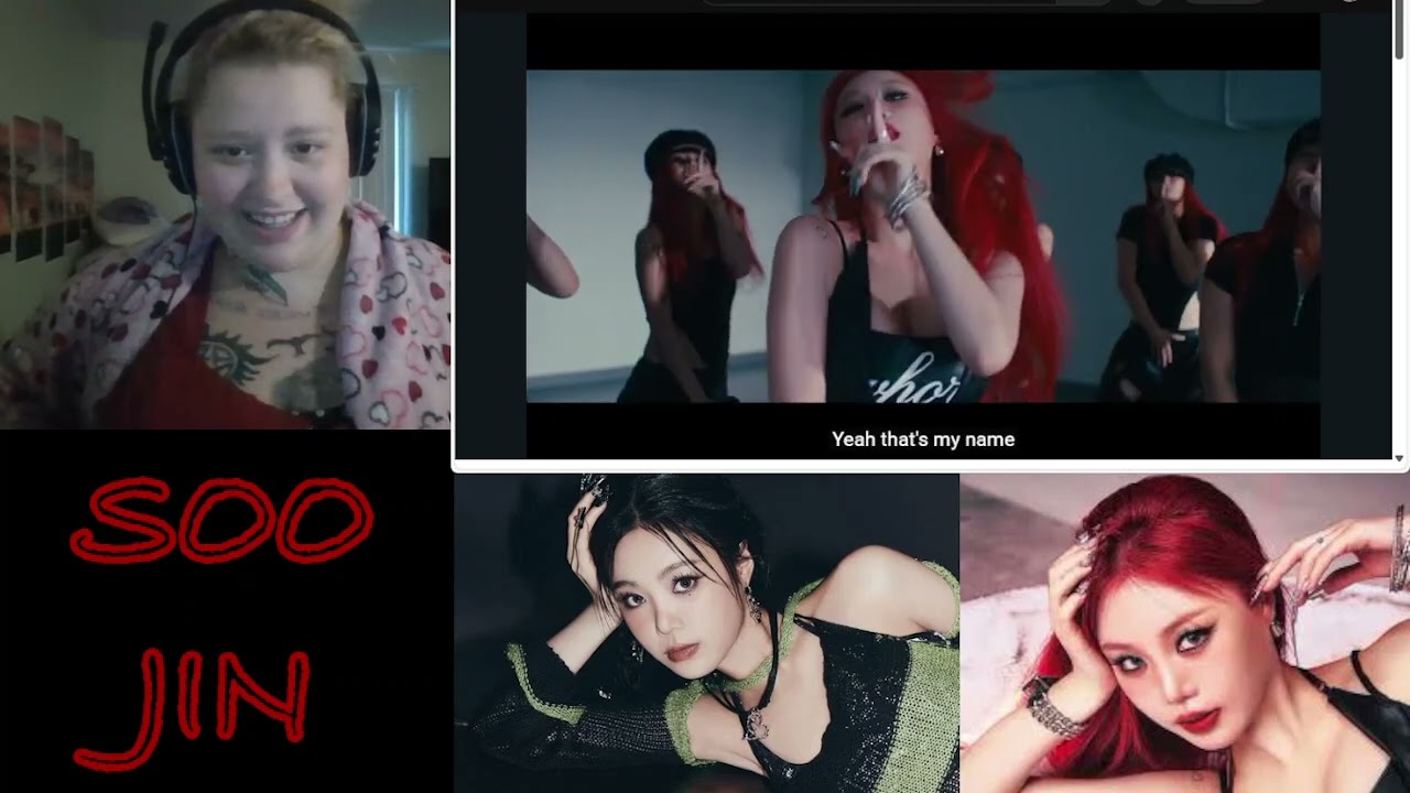 Reacting to SOOJIN - BADITUDE (HOT)
