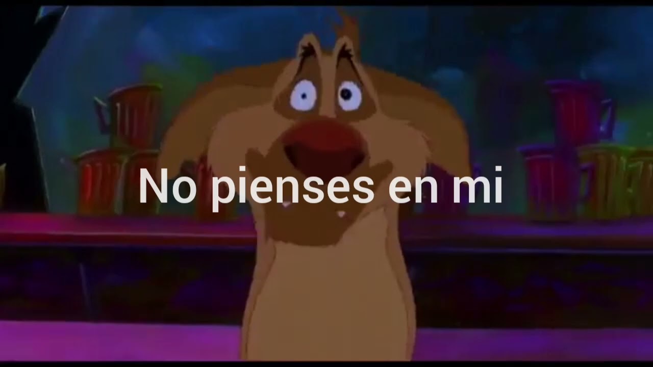 Count me out (all dogs go to haven 2 español)