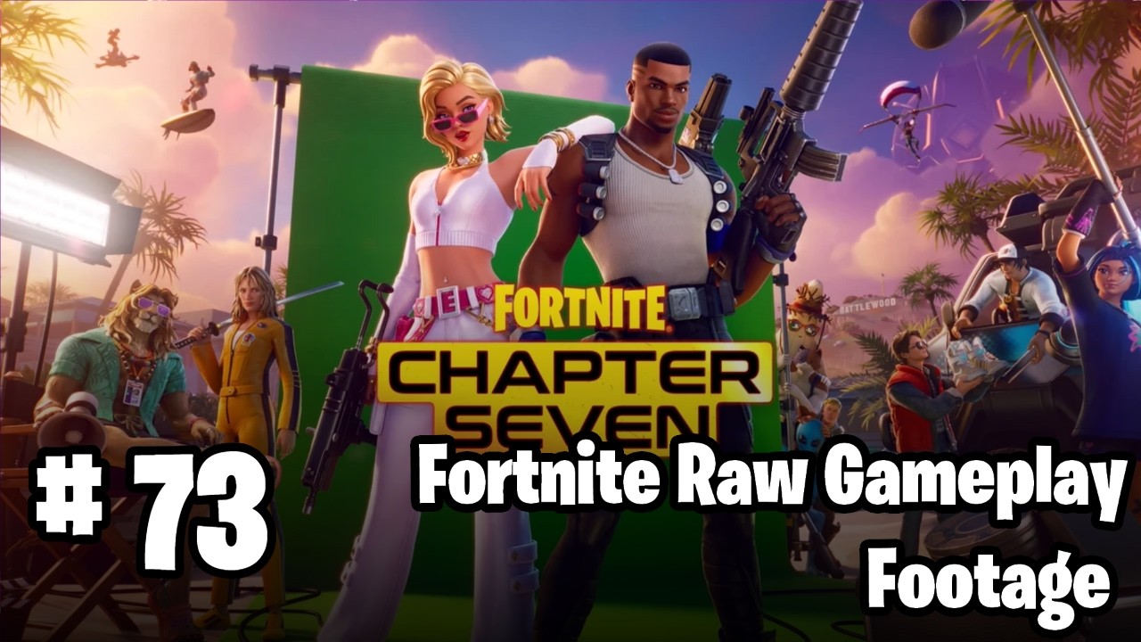 Fortnite Chapter 7: Season 1 - Random Raw Gameplay 73 (No Commentary)