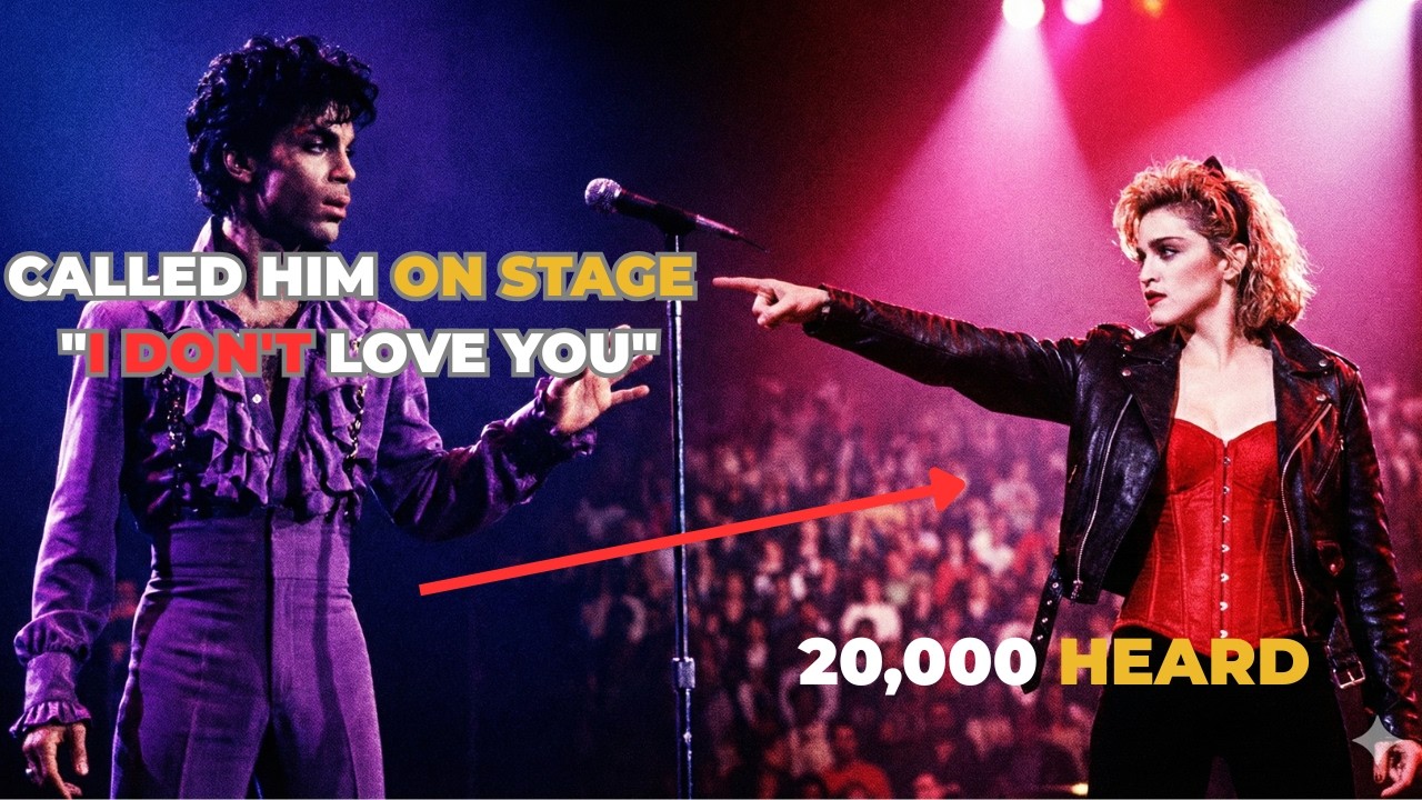 Madonna Asked Prince to Her Concert — Called Him On Stage — 10 Minutes Later Dumped Him PUBLICLY