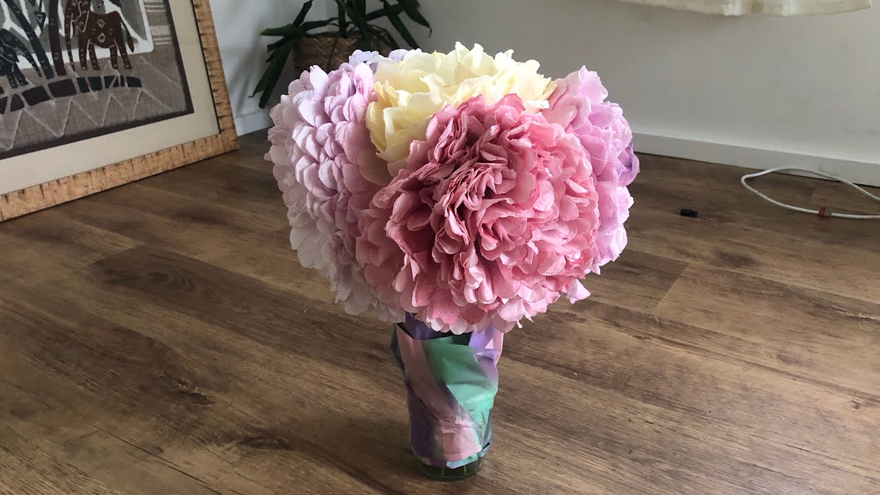 DIY paper flower tutorial 