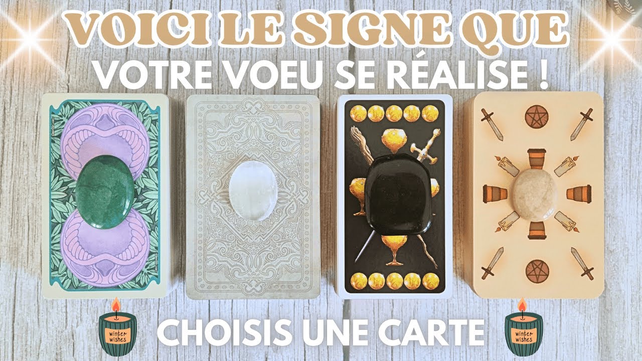 💫SI VOUS VOYEZ CECI AUJOURD'HUI, C'EST UN SIGNE QUE VOTRE VOEU EST EN MARCHE ! 💫