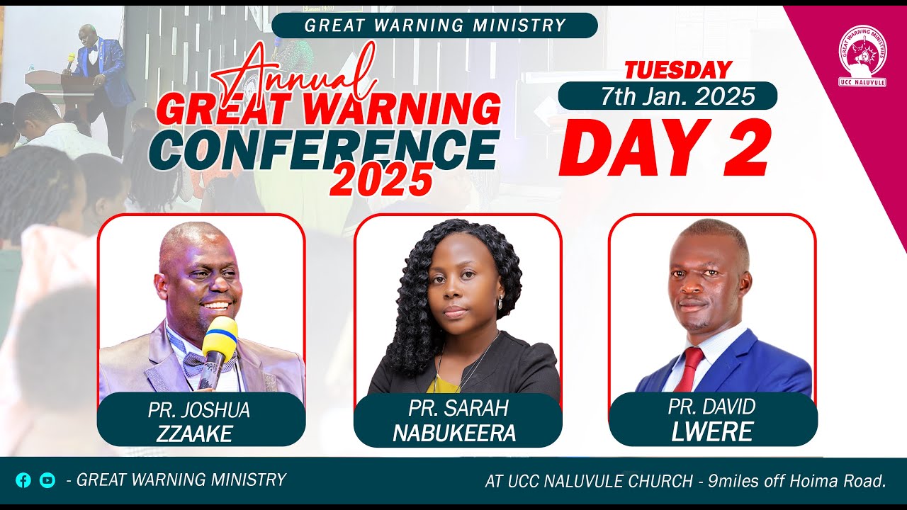 DAY 2 - THE ANNUAL GREAT WARNING CONFERENCE 2025  @UCC NALUVULE