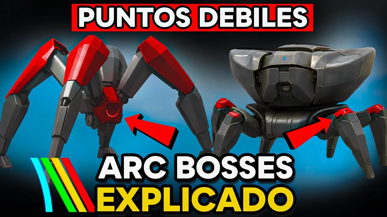 Todos los ARC EXPLICADOS – Puntos débiles, Loot y cómo matarlos FÁCIL | Guía Arc Raiders