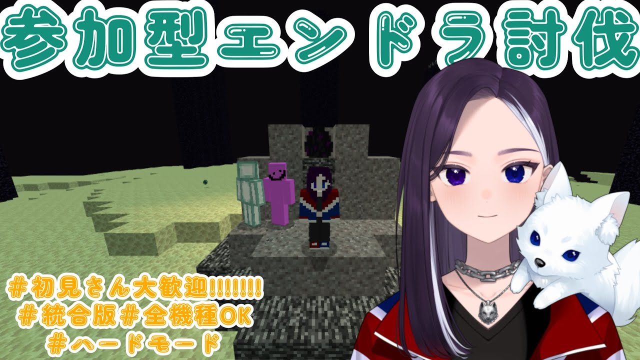 【参加型】オール確定してるからエンドラ討伐 #初見さん大歓迎  #マイクラ 【LiccaLin/#VTuber】