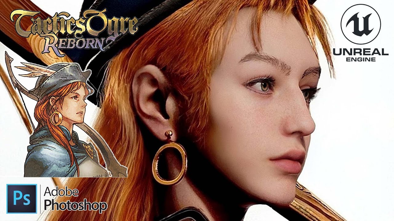 Tactics Ogre Reborn Arycelle Metahuman Cosplay Story, Animation Reality by Unreal Engine & Adobe