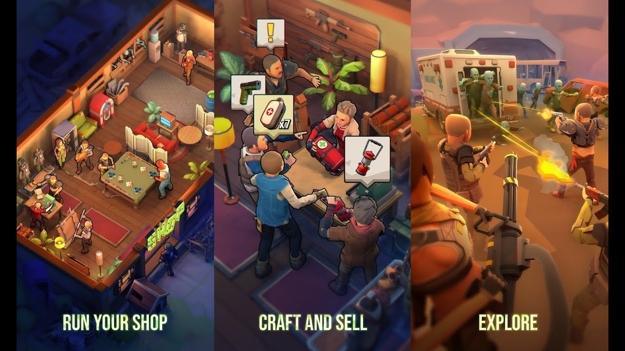 zombie shop  Обзор (мобильные игры)