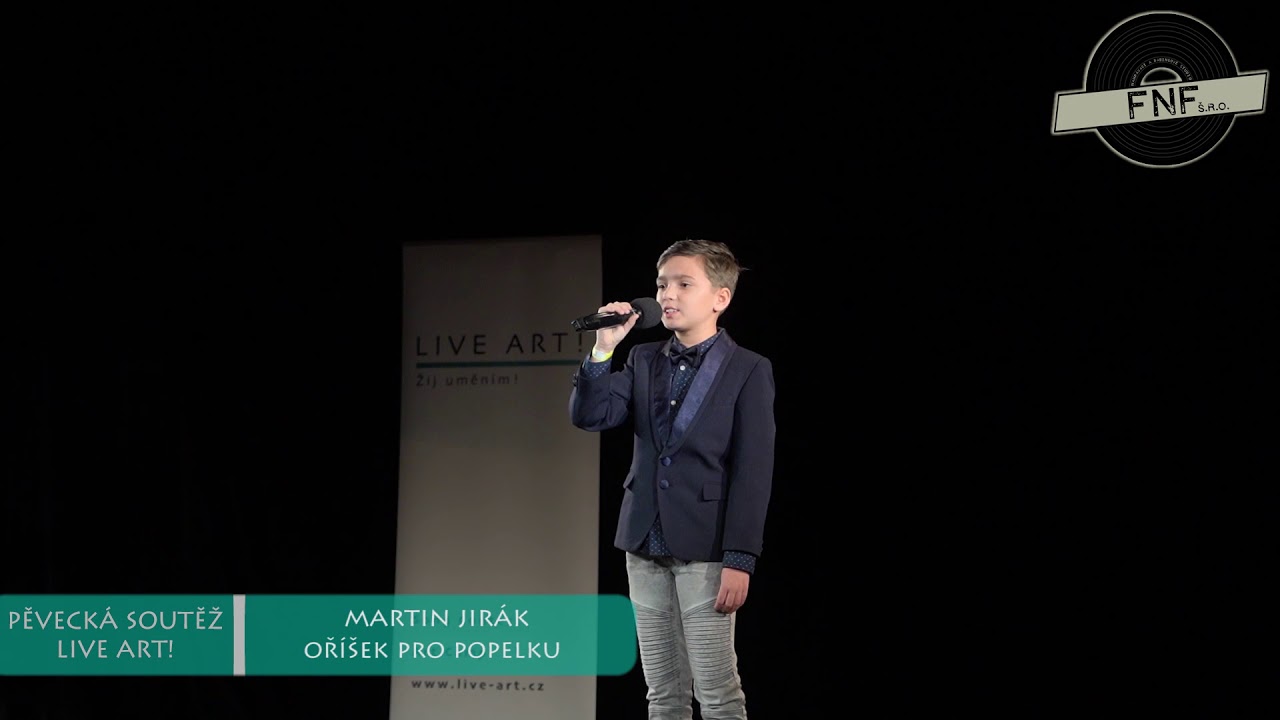 Martin Jirák - Oříšek pro Popelku (pěvecká soutěž LIVE ART! 2020) - semifinále