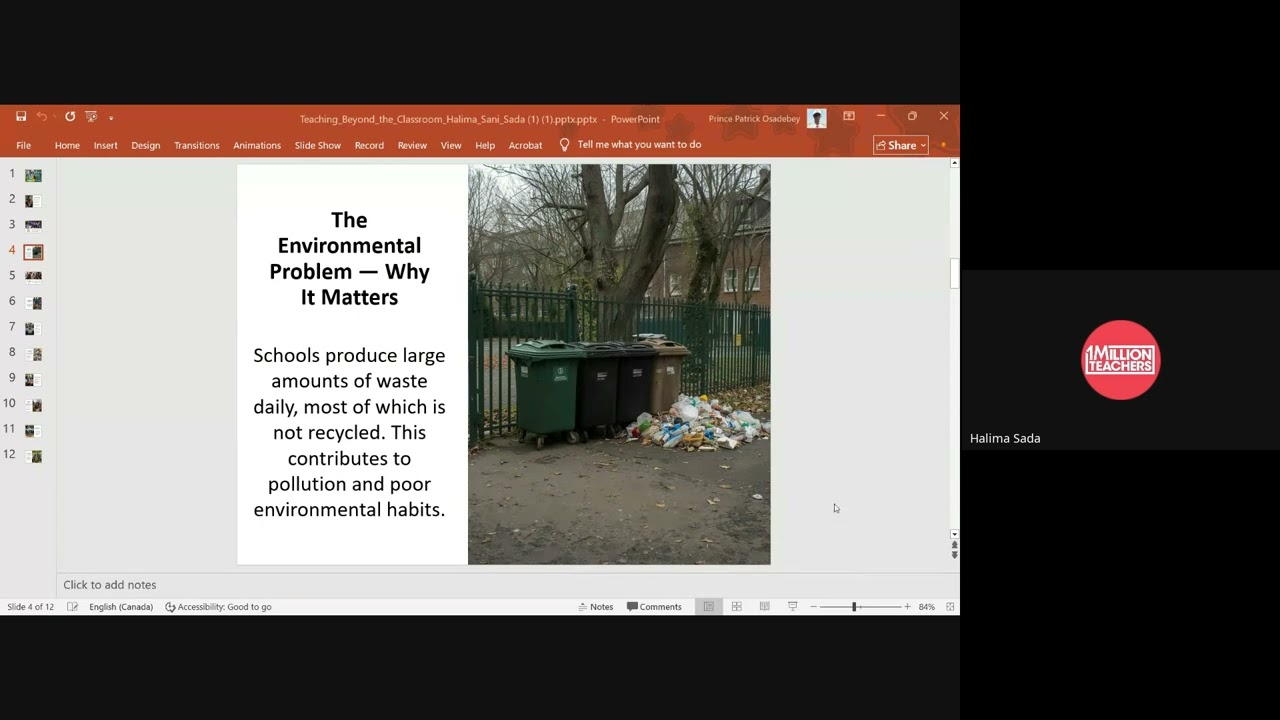 From Classroom to Community inspiring environmental action through education by Halima Sani Sada