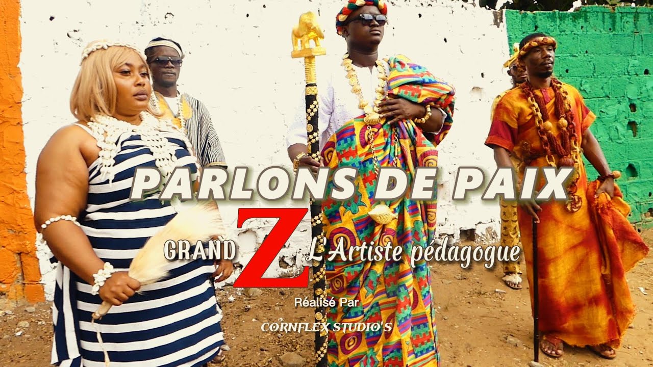 Grand Z L'Artiste pédagogue  - Parlons de PAIX (Clip Officiel)