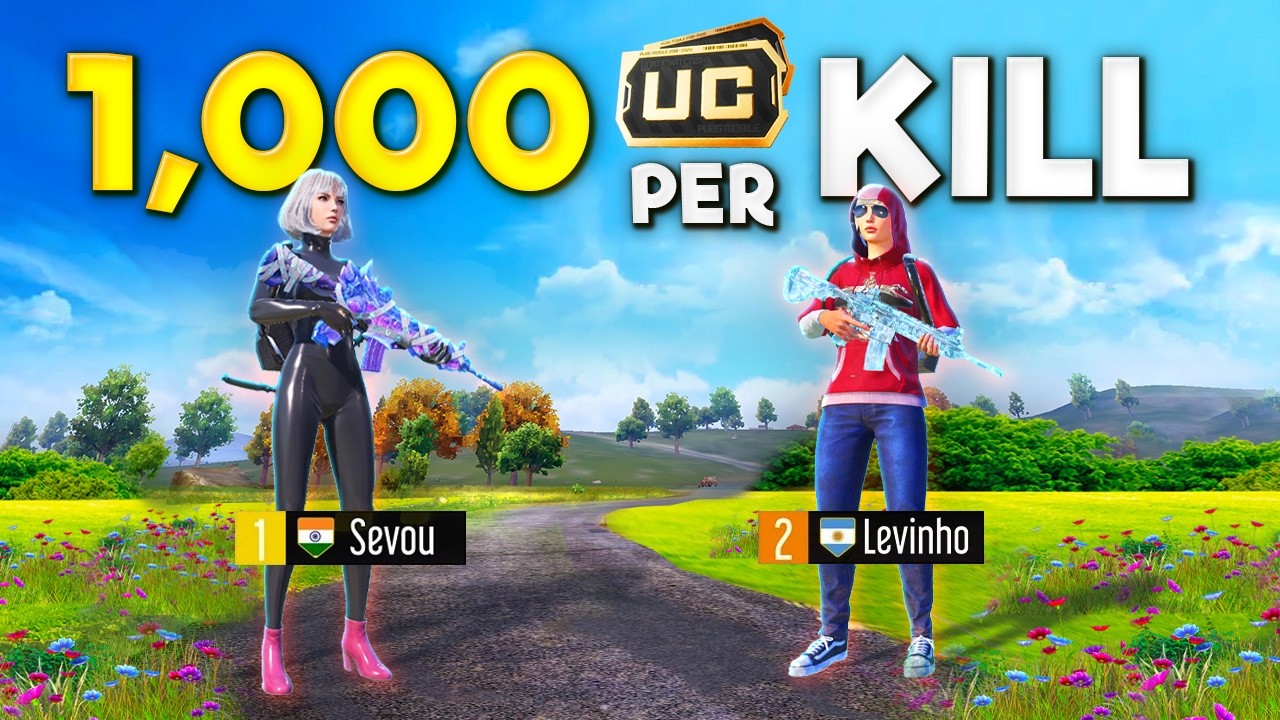 1000 UC за KILL Challenge для Левиньо 😍
