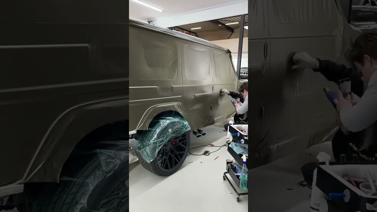 G class new AMG W464 G63 vinyl wrap