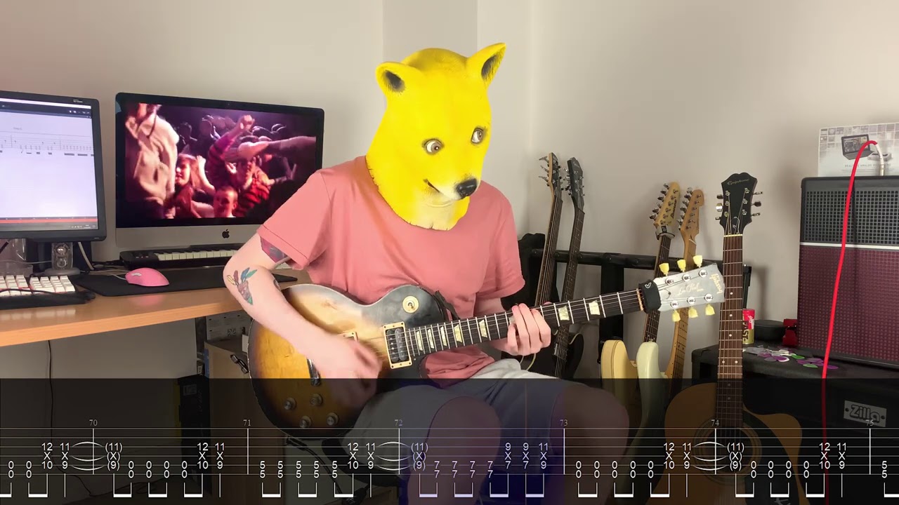 A Day To Remember - Downfall Of Us All (Guitar Cover w/ On-Screen Tabs)