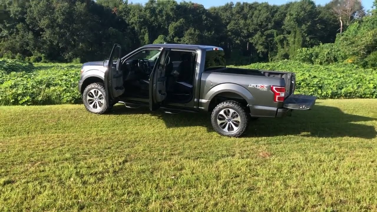 2020 F-150 STX - leveled- knobbie tires- tint #ford #fordtrucks