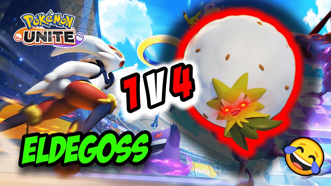 How the EldeGOD 1v4 in Masters Pokemon Unite