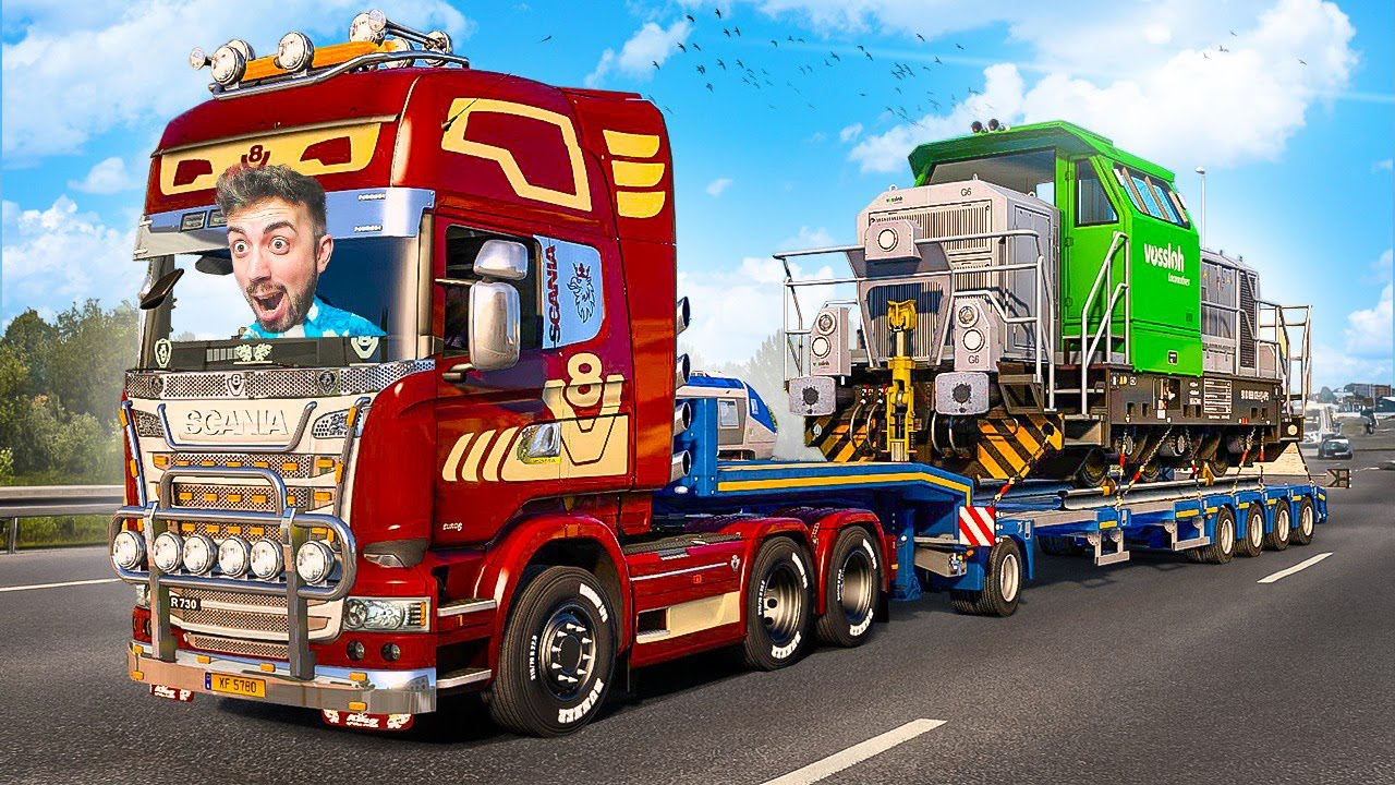 RUTA CON CARGA PESADA en CAMIÓN en EURO TRUCK SIMULATOR 2 🚚