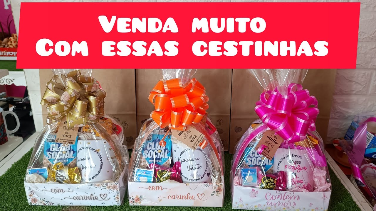 Como fazer Cestinhas com caixa de Bombom ou Papelão