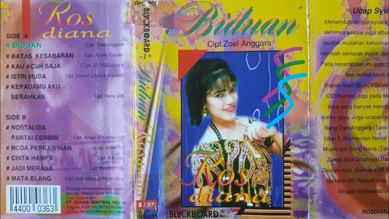 Ros Diana - Biduan[Kaset Pita