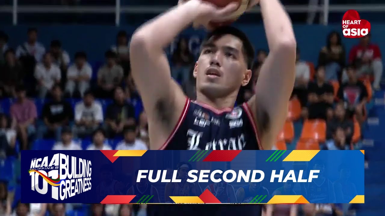 FULL SECOND HALF - Arellano Chiefs vs Letran Knights | NCAA Season 101 Quarterfinals