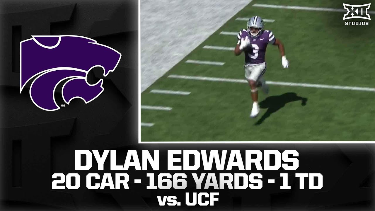 Dylan Edwards Rushes for 166 Yards vs UCF