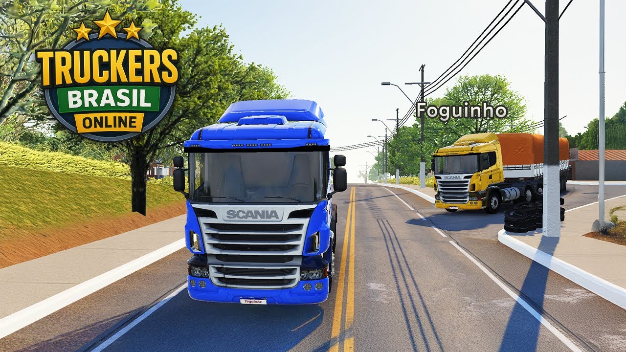 TRUCKERS BRASIL ONLINE - PRIMEIRA GAMEPLAY (EXCLUSIVO)