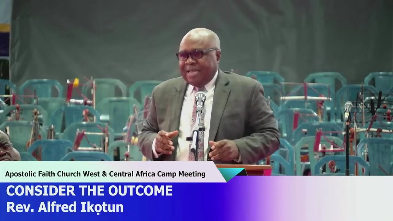 2024 CAMP MEETING Evening Revival Service. 18 - 08 - 2024. Apostolic Faith WECA