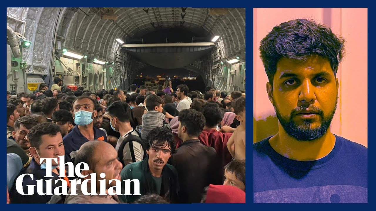 My escape from Afghanistan on a US military plane: 'It was total chaos'
