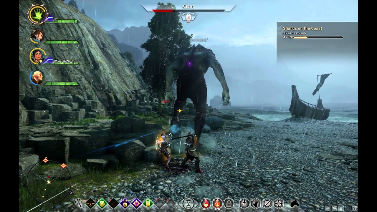 Dragon Age: Inquisition - giant battle