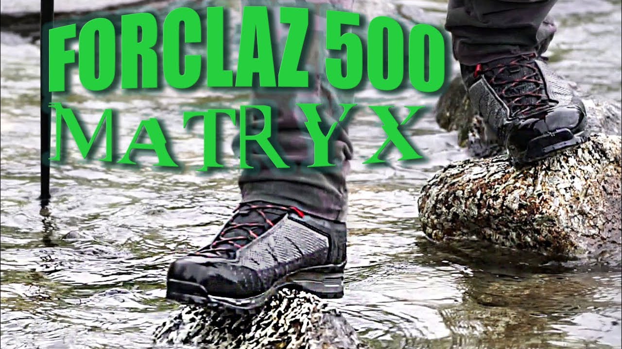 Новинка! Decatlon Matryx: горные ботинки с мембраной Forclaz 500 Матрикс Декатлон Matrix