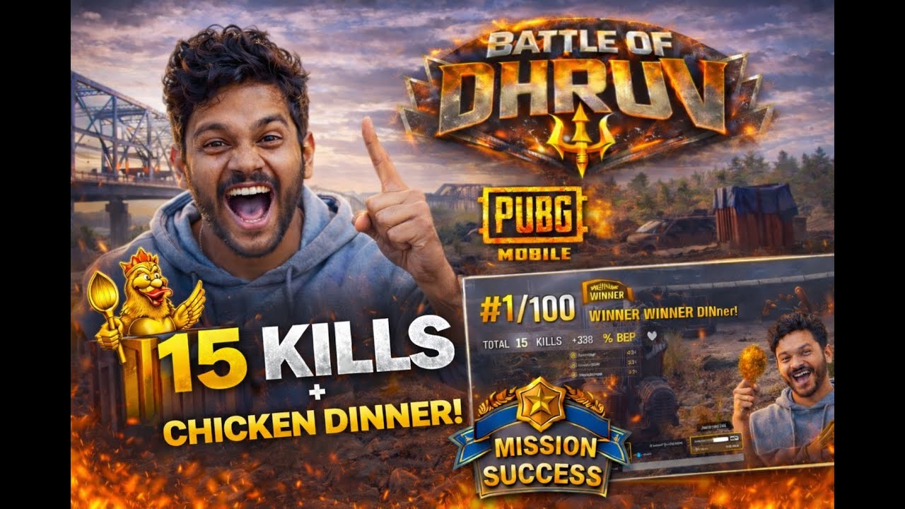 Telugodi Domination PUBG 😱🔥 | Battle Of Dhruv