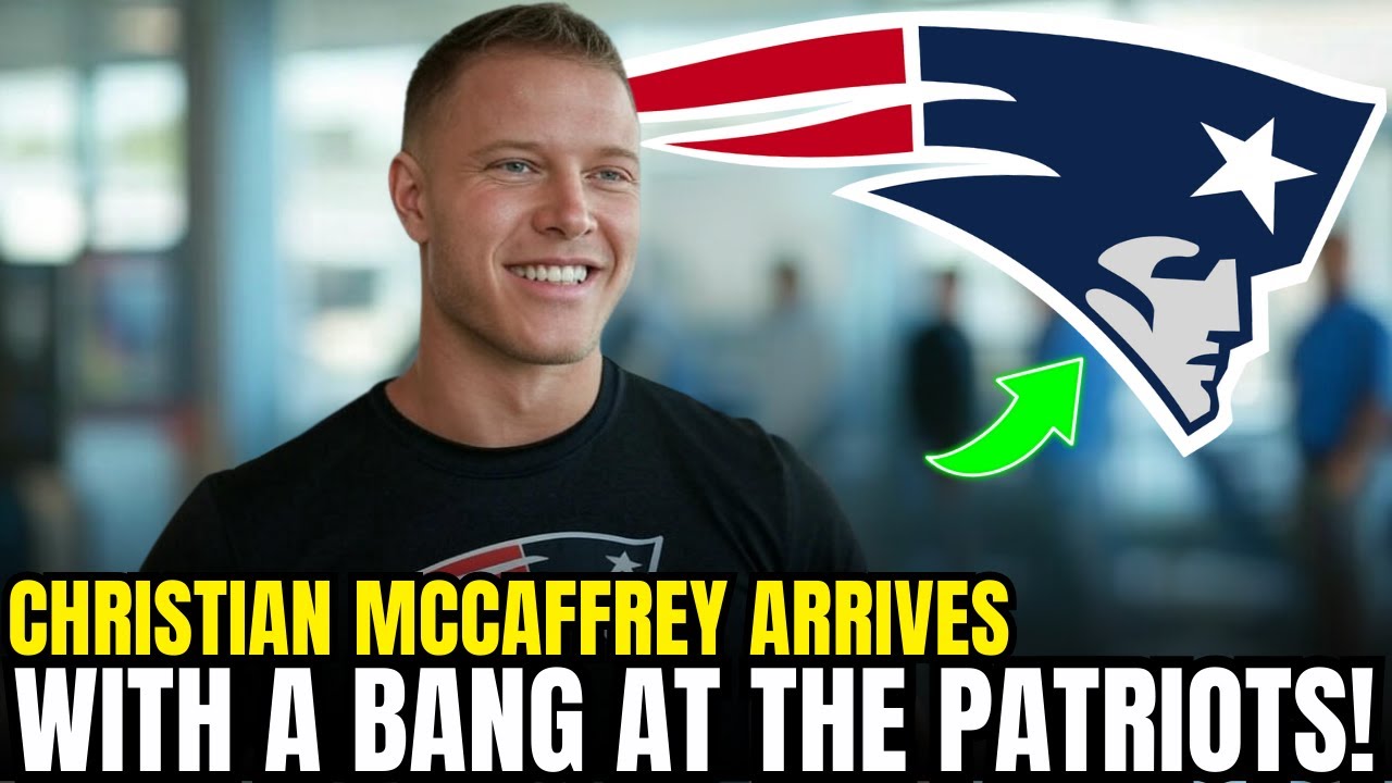 BLOCKBUSTER ARRIVAL: CHRISTIAN MCCAFFREY touches down in NEW ENGLAND | Patriots News