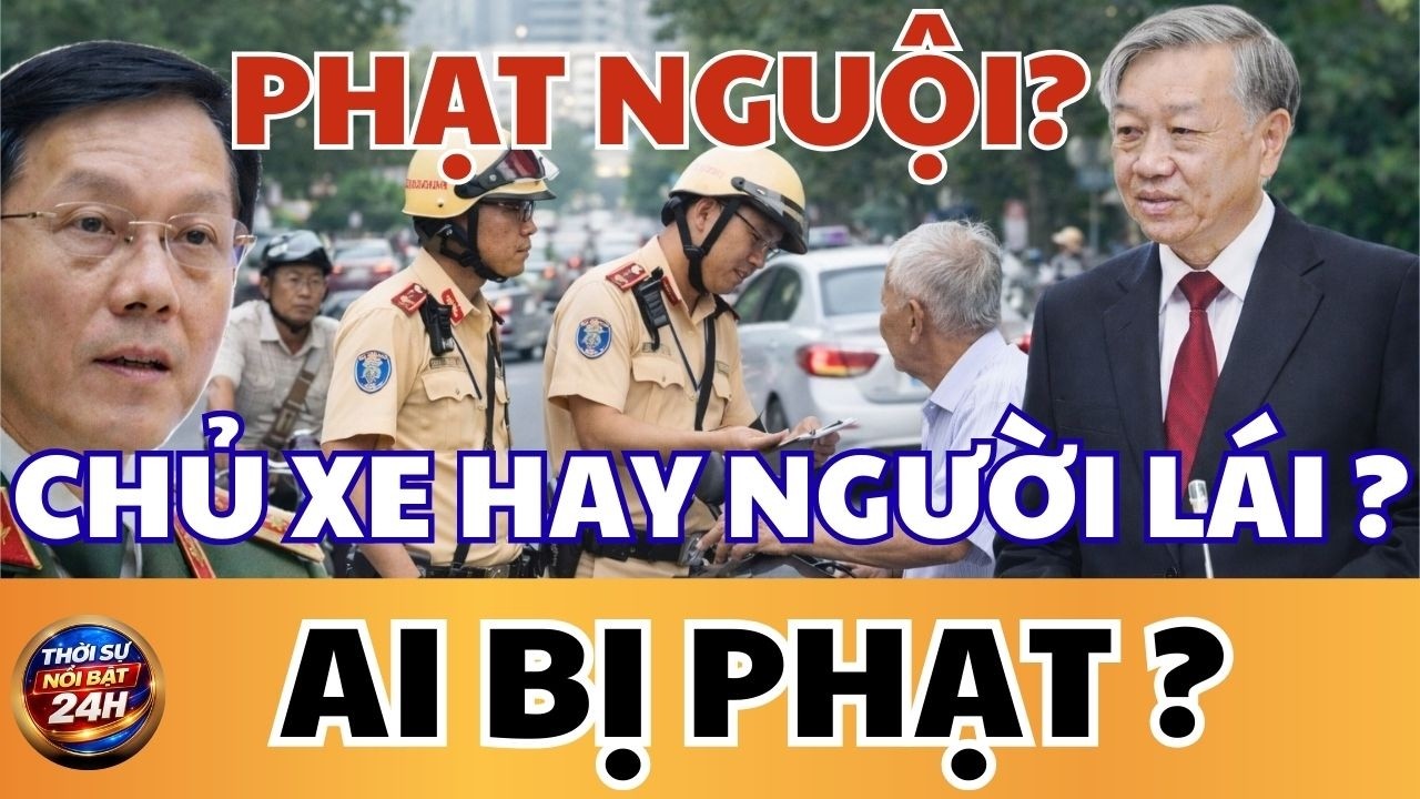 Tin tức nổi bật: Chủ Xe Hay Người Lái Bị Phạt? | thời sự hôm nay