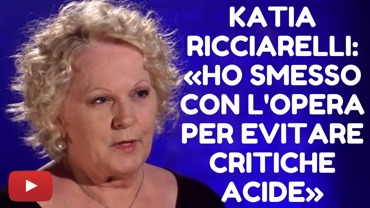 L'INTERVISTA * KATIA RICCIARELLI (1 di 3): «HO SMESSO CON L'OPERA PER EVITARE CRITICHE ACIDE»