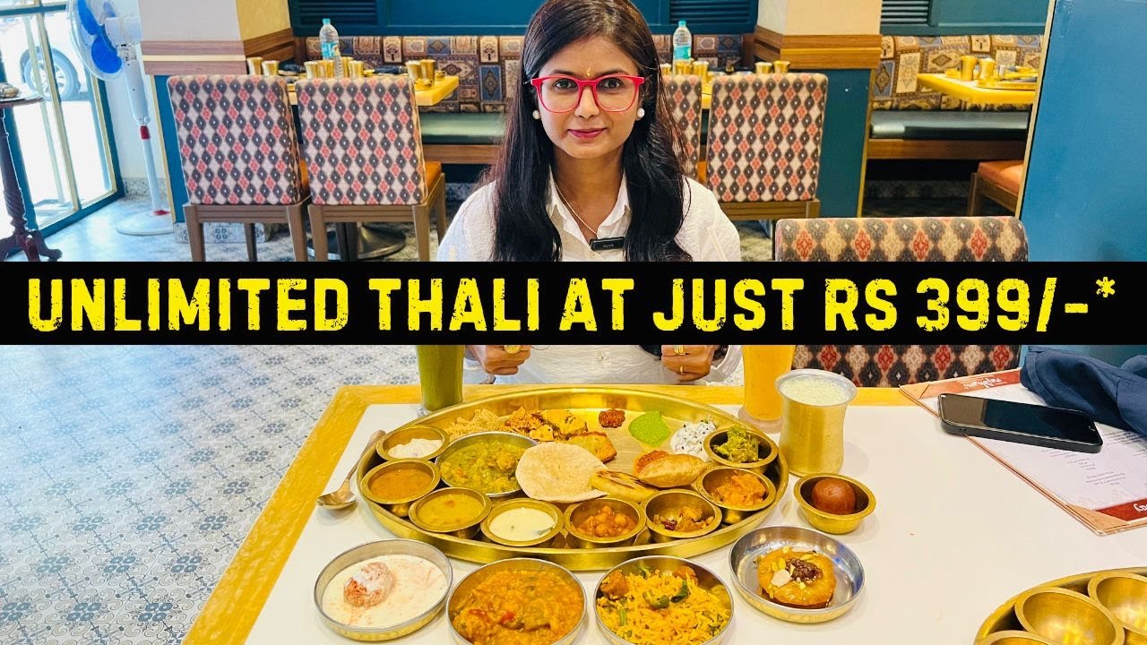 Unlimited Thali In Mumbai | Unlimited Thali | Gujarati Thali | Rajasthani Thali | Rajdhani Food